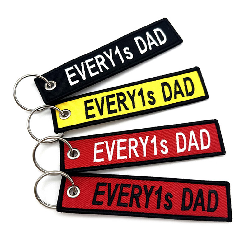Custom Embroidered Keychain