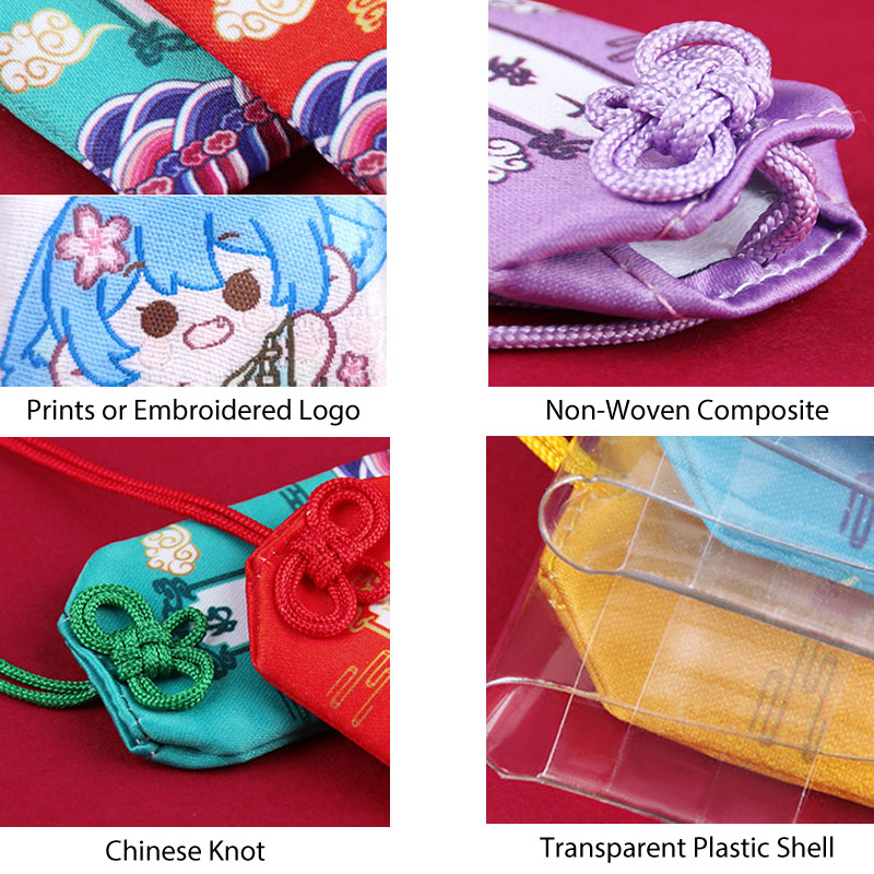 Embroidered Omamori Fabric