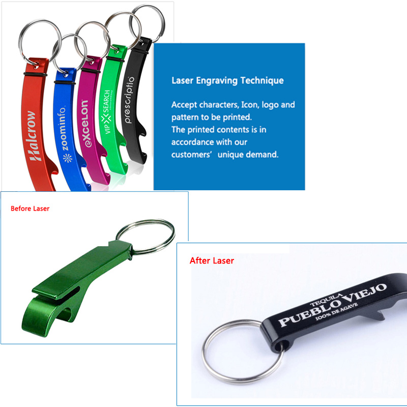 Beer Bottle Opener Keychain