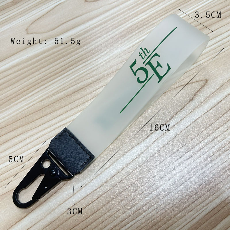 Wrist Lanyard Off White Keychain