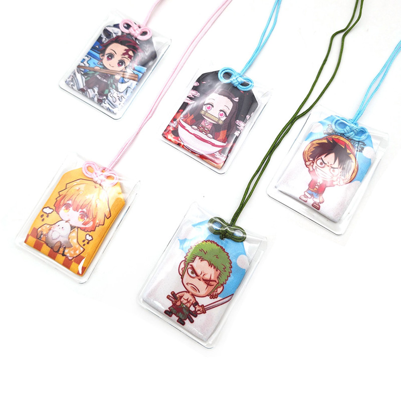 Cute Lucky Charm Woven Anime Japanese Omamori Amulet Charm Manufacturer