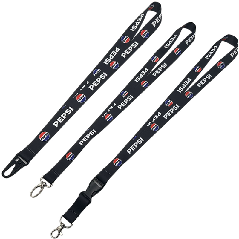 Black Lanyard For Keys