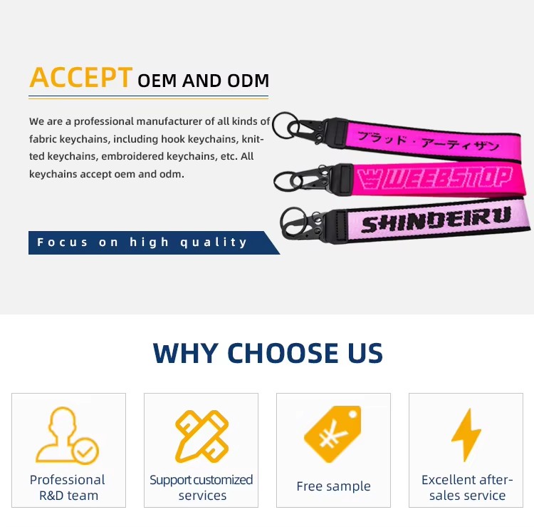 Jacquard Keyrings Manufacturersjuf
