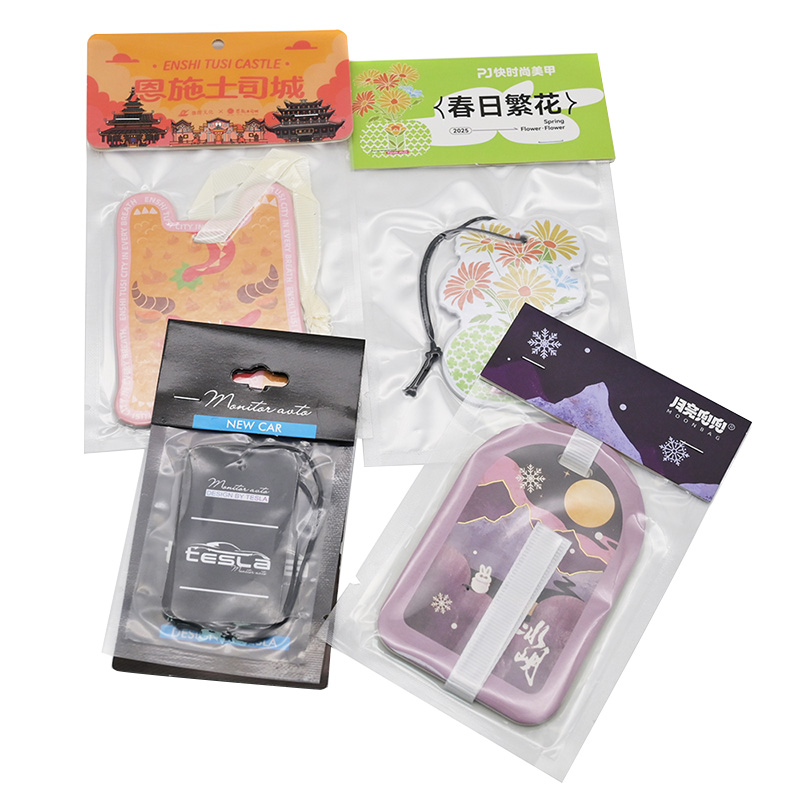 Wholesale Custom Shape Personalized Hanging Paper Car Air Freshener For Car