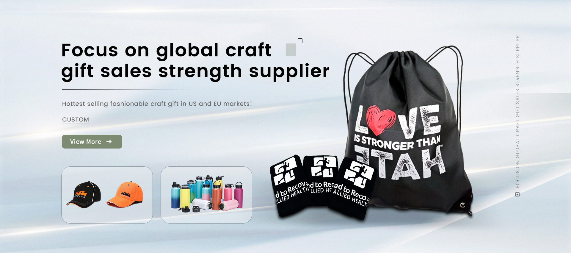 Focus on global craft gift sales strength supplier