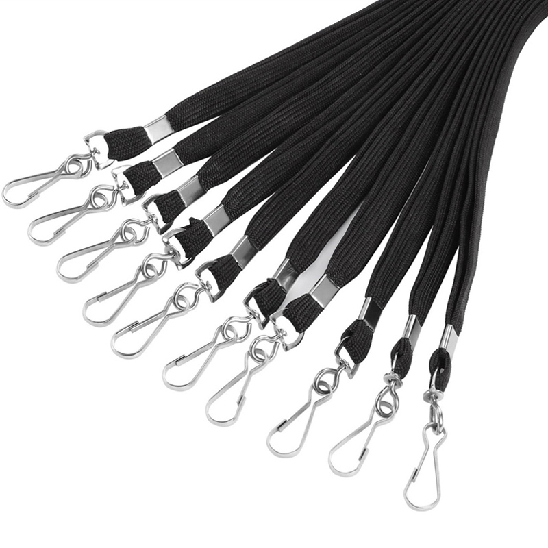 Black Lanyards With Swivel Hook.jpg