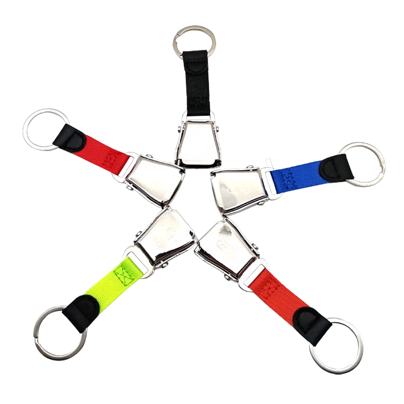 Airplane Buckle Keychain