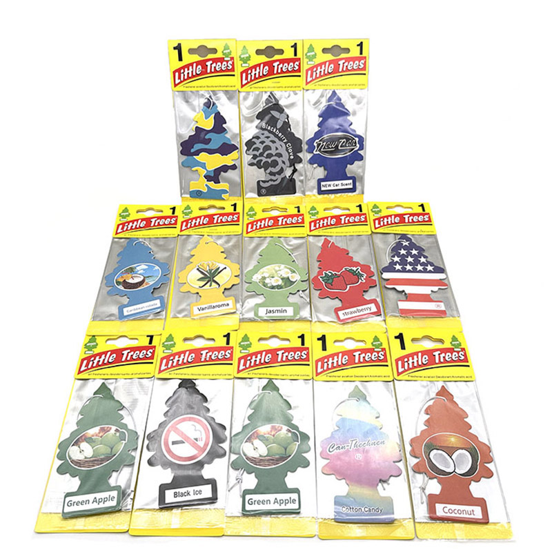 What type of paper is used for car air fresheners?